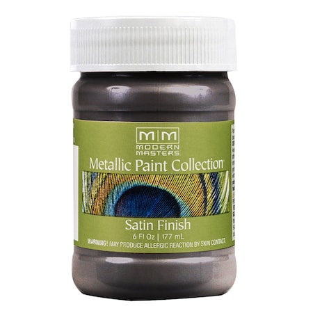 Metallic Paint,WaterBase,Smoke,6 Oz